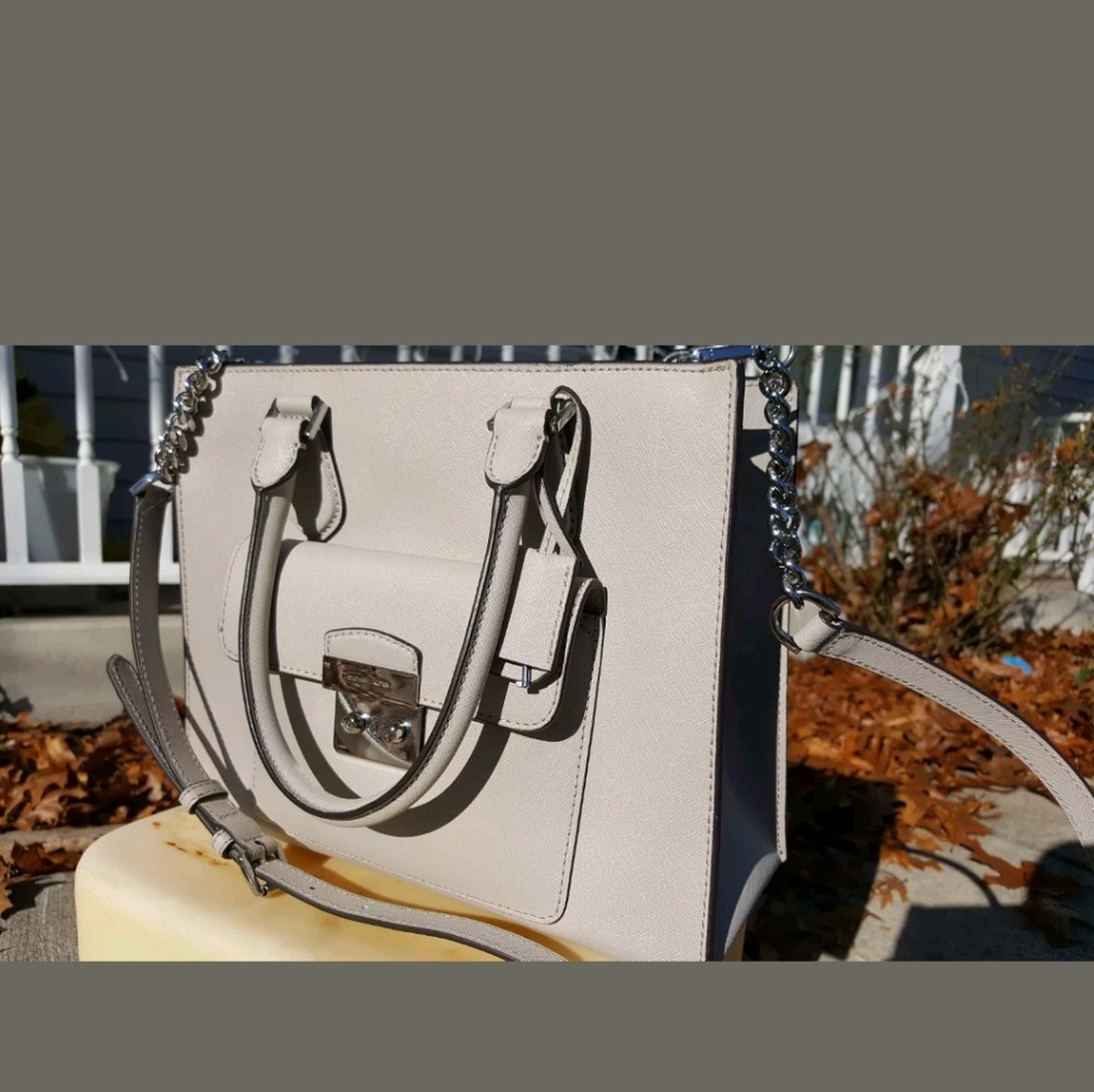 Michael kors brigette medium grey $400 authentic